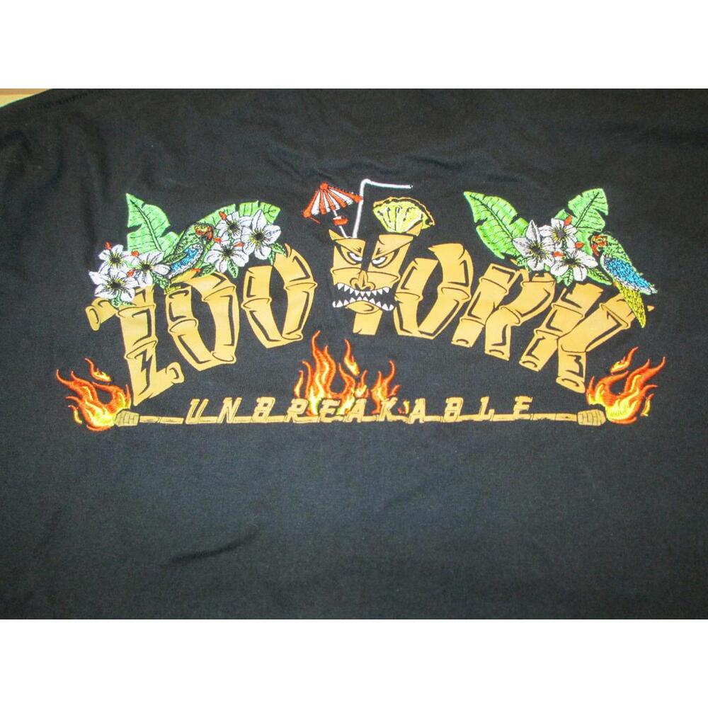 Zoo York Unbreakable Graphic Mens Size Large Black T-Shirt